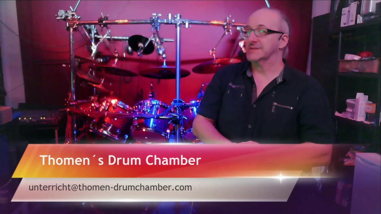Thomen' s Drum Chamber performance on Blind Guardian classic- MIRROR MIRROR - LIVE album version!
