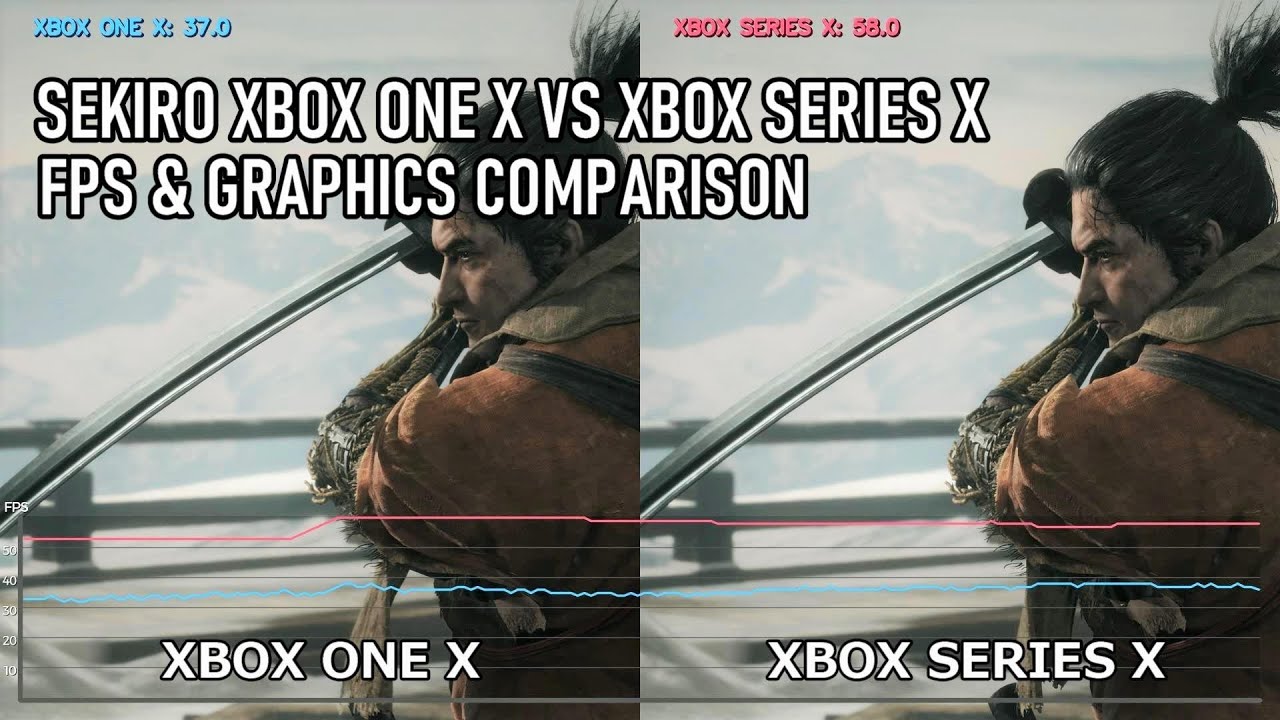 SEKIRO | Xbox Series X vs Xbox One X | Frame-Rate & Graphics Comparison | 60fps gameplay