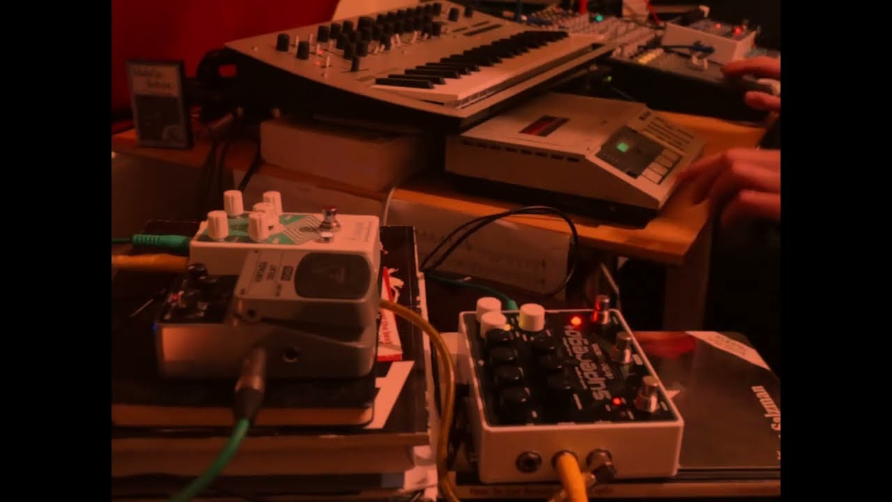 Jamuary 2026 Day 2 - tape/synth/pedals