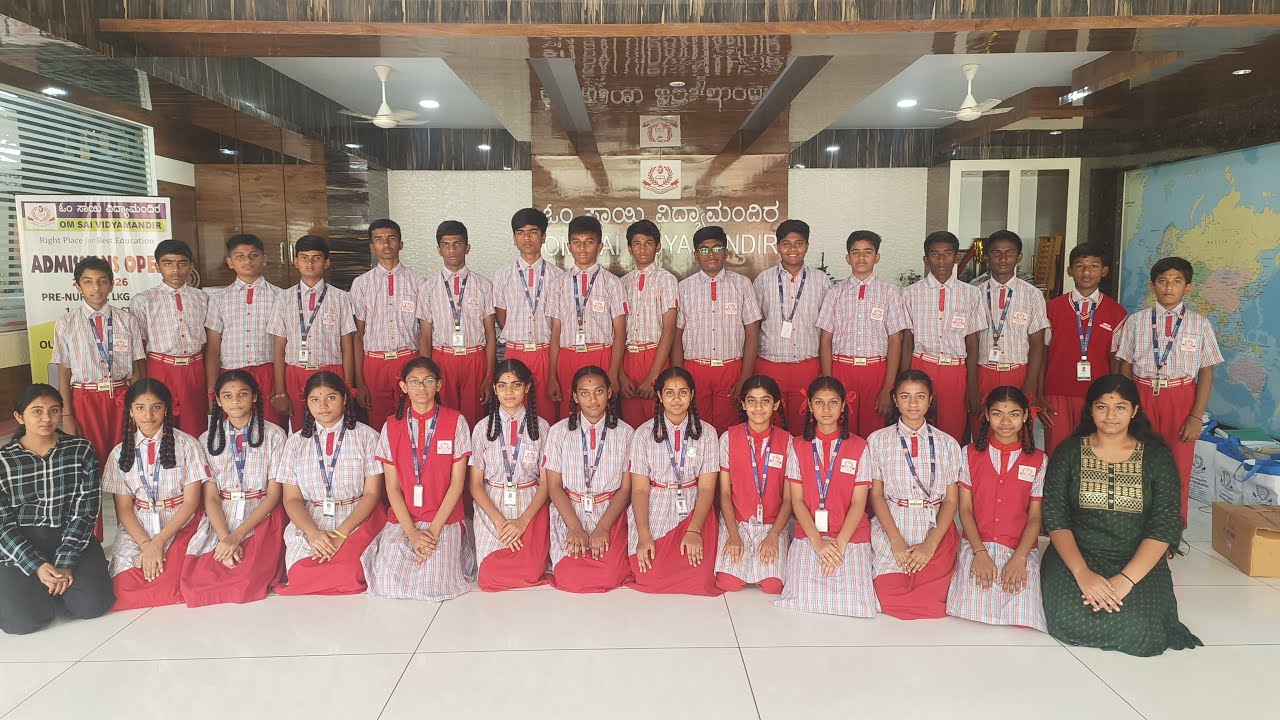First Day for 10th Standard Students | Om Sai Vidyamandir Sunkadakatte
