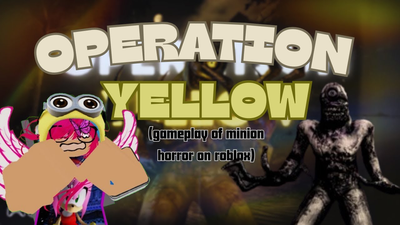PLAYING OPERATION YELLOW [HORROR] ON ROBLOX