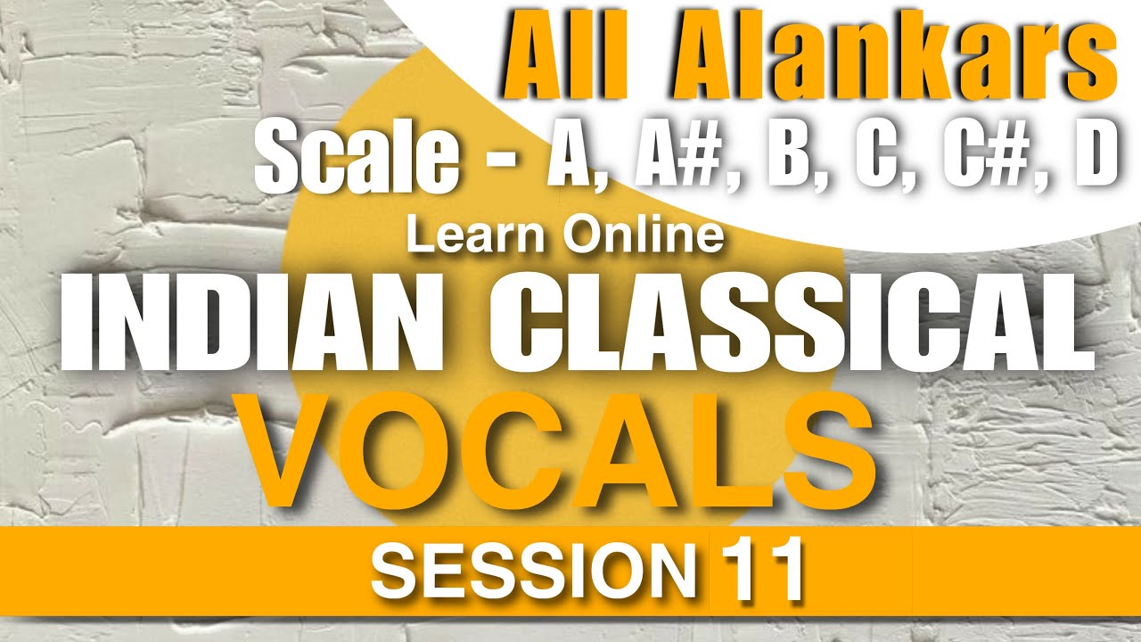 Practice ALL ALANKARS in All SCALES with Harmonium, Tanpura and Tabla with Notations |