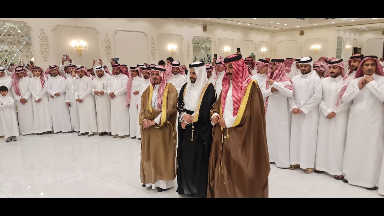 عرس الشاب عبدالملك محمد حربان الحريصي   مساء الخميس 3 11 1446 بمدينة الرياض