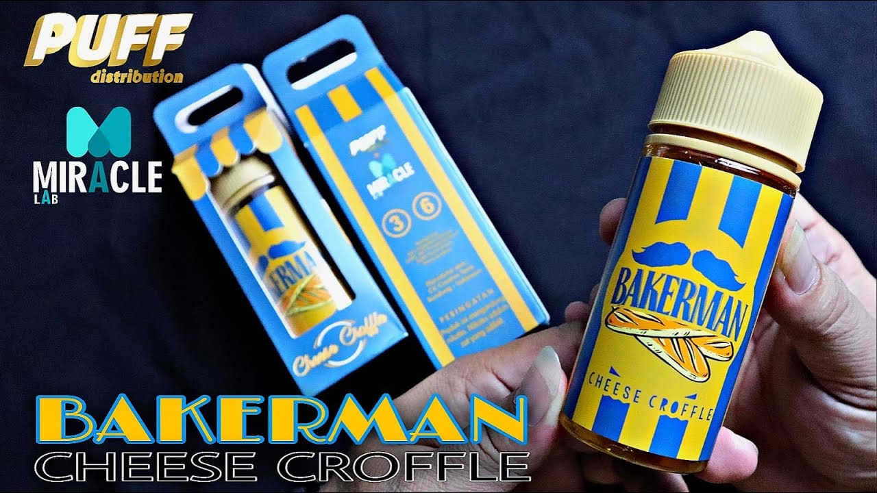 BAKERMAN Liquid by. Puff Distribution X Miracle Lab.