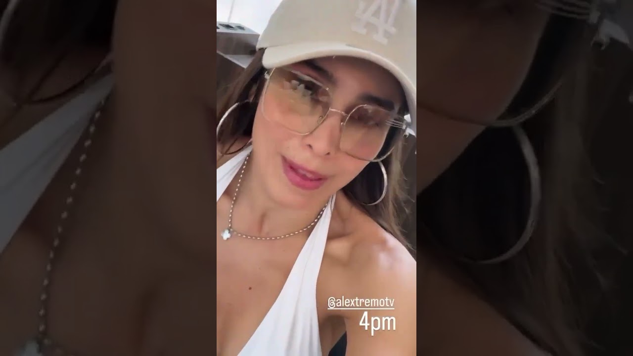 Nuestra querida #AlexGarza se est&aacute; preparando para el programa. #AlExtremo por #AztecaUno 🙅🏻&zwj;♀️💖
