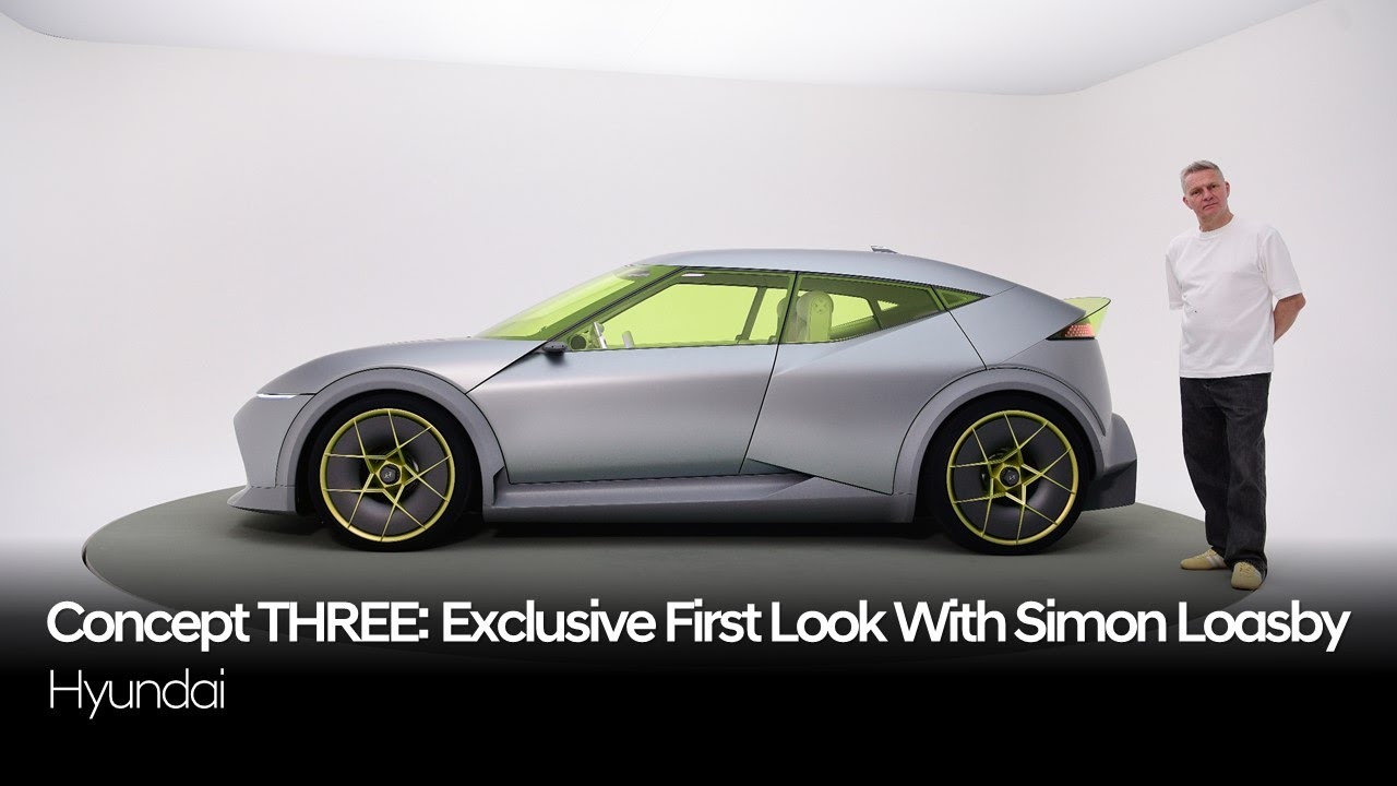 Concept THREE: Exclusive First Look With Simon Loasby | Hyundai