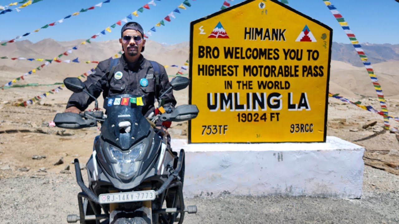 Highest Motorable Pass In the World 📍 Umling LA Pass On CB 200X ✅ Leh-Zanskar Ride 2022