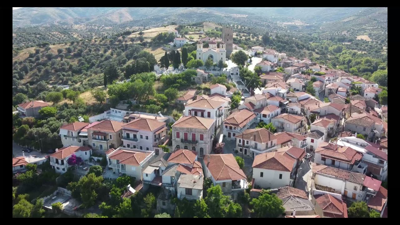 Αυλωνάρι & Χάνια Αυλωναρίου Ευβοίας (drone 4k)