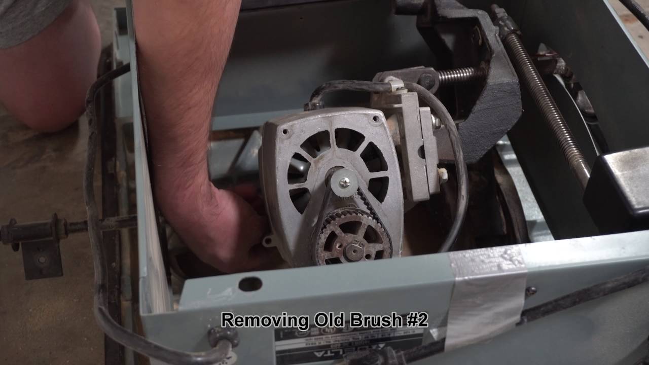 Delta Table Saw Belts and Brushes - Installing New Parts