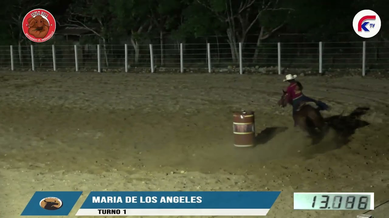 Varas y Barriles 20 diciembre 2025. Segunda Ronda / María de los Ángeles - Turno 1 - Ronda Femenina