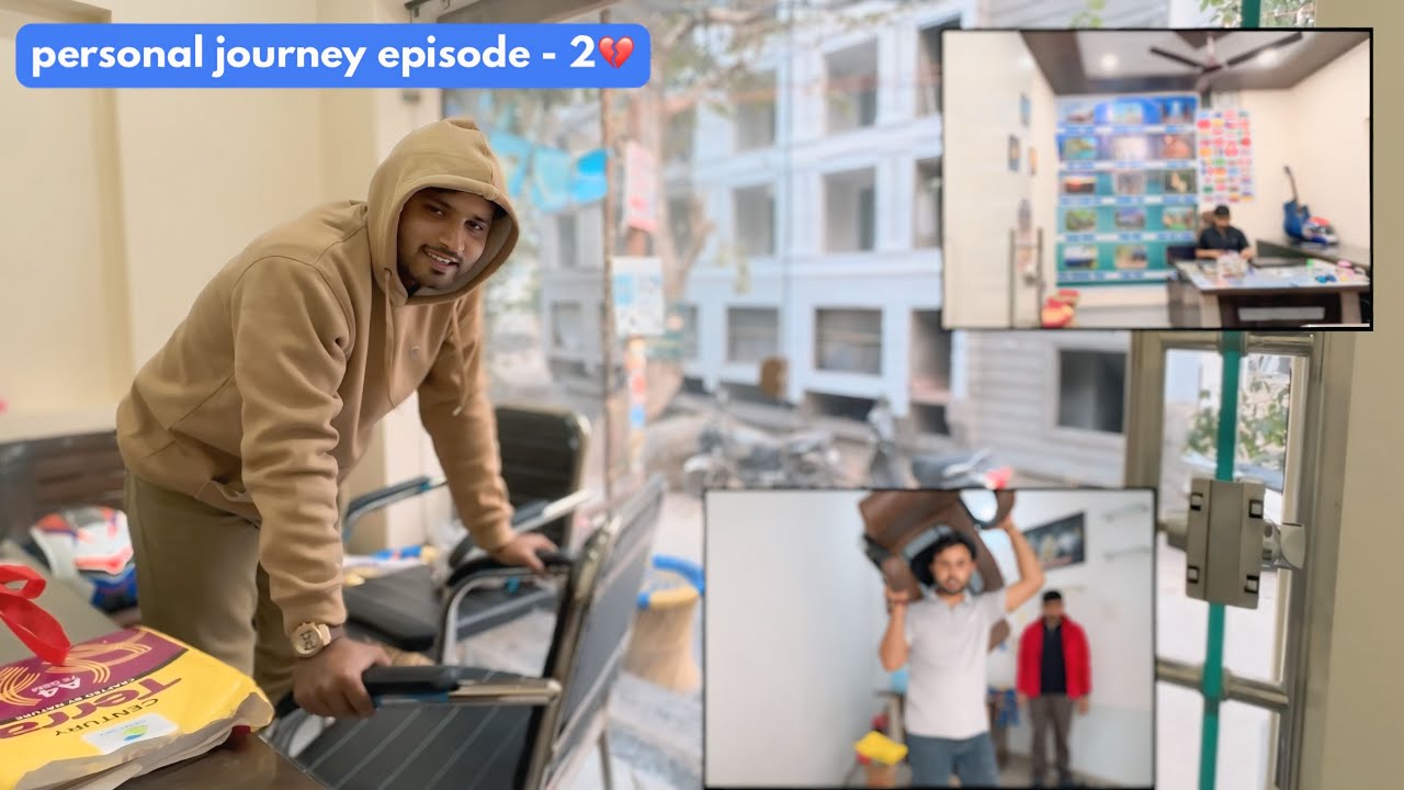 New Office Setup Day 😍|| Sad to leave old office🥺|| personal journey episode -2