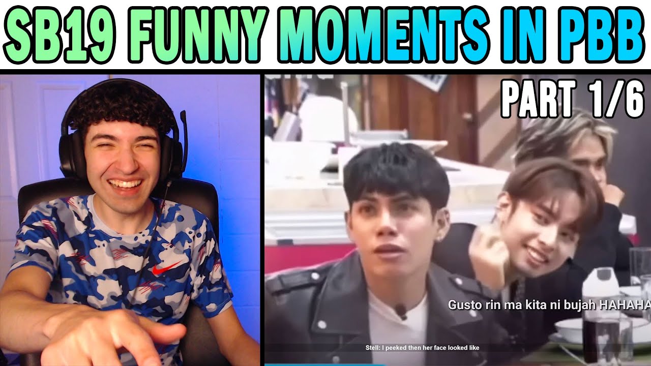 SB19 Funny Moments in PBB (PART 1/6) REACTION! | THEY COULD HAVE THEIR OWN COMEDY SHOW!
