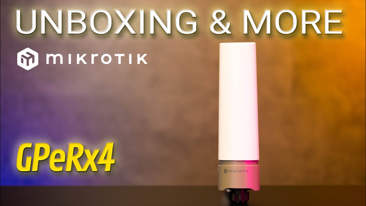Unboxing and more - MikroTik GPeRx4