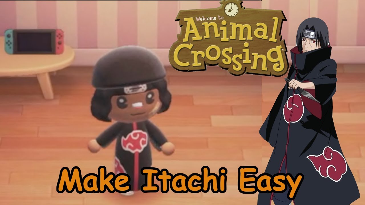 How To Make Itachi In Animal Crossing New Horizons!