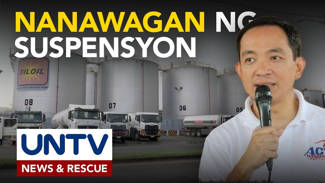 Fuel excise & vat suspension, muling ipinanawagan sa gitna ng oil crisis