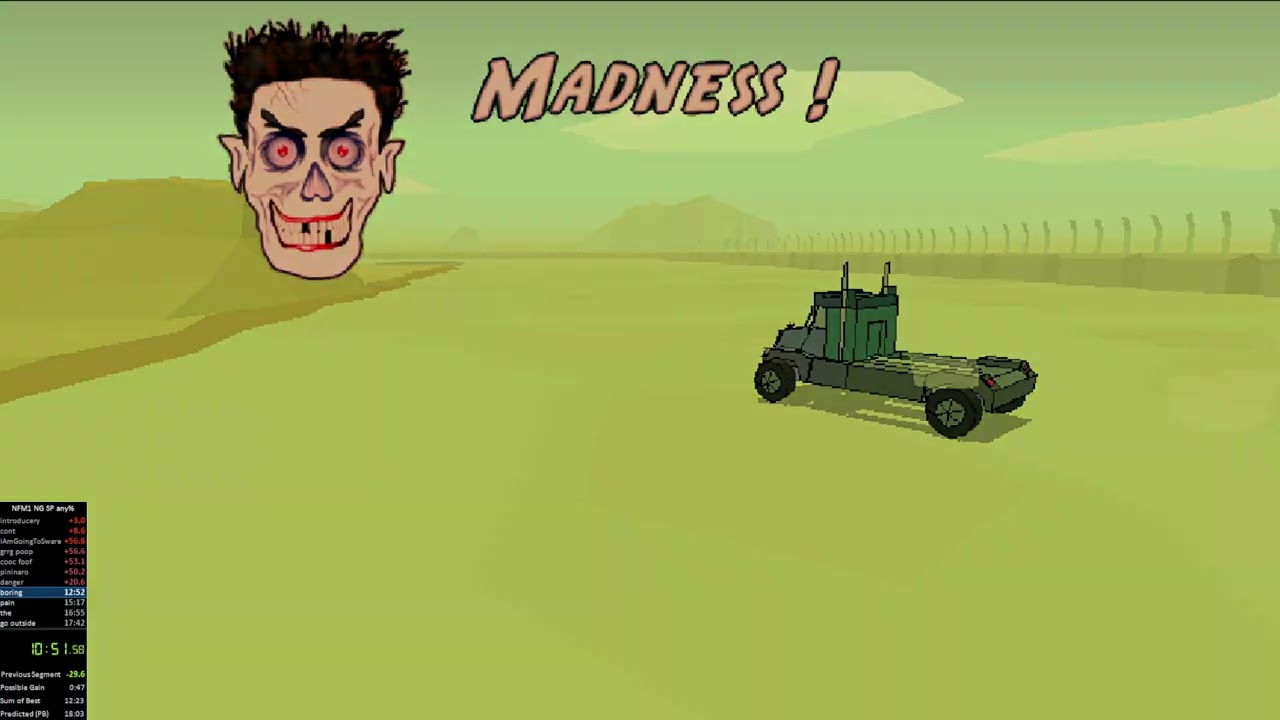[WR] Need for Madness 1 Speedrun - SP NG any% - 17:34