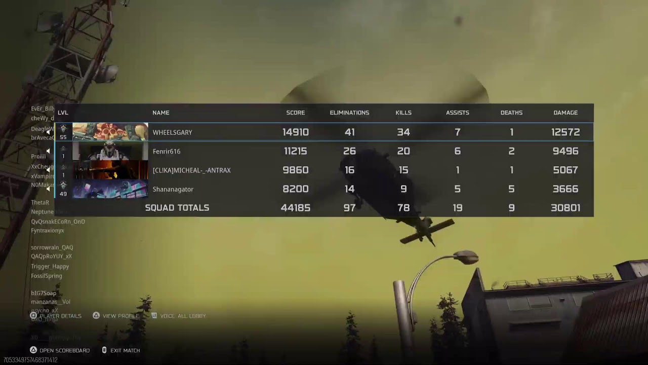 Monday Warzone cas