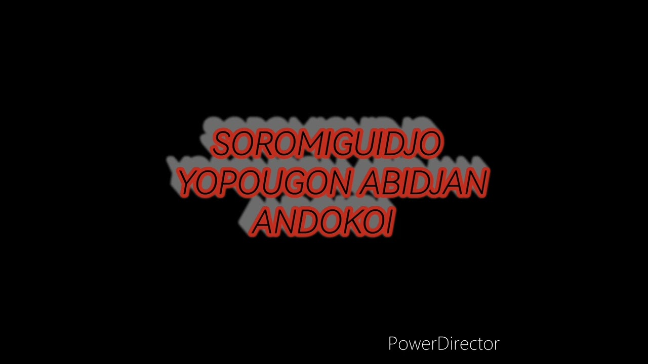 SOROMIGUIDJO ABIDJAN YOPOUGON