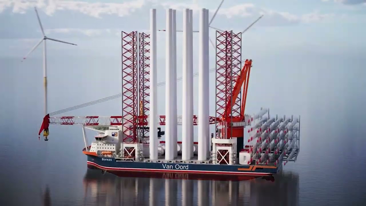 Van Oord - new jack-up vessel: Boreas