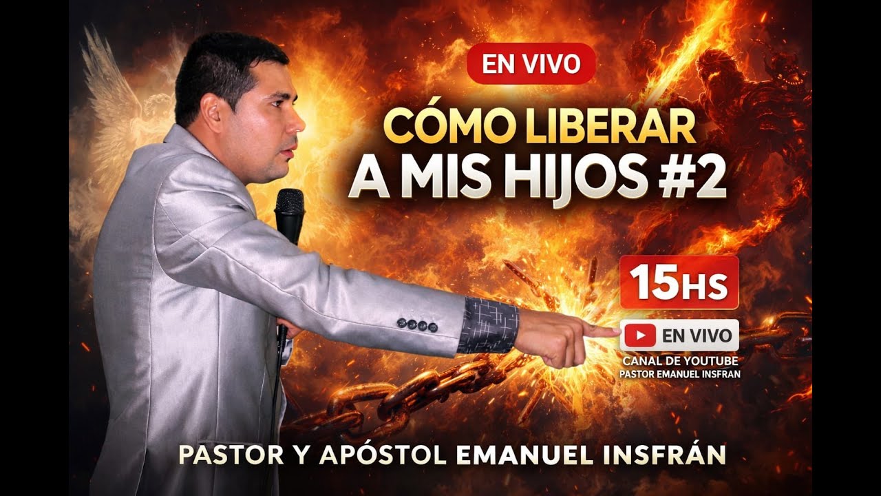Culto de Liberación - Como Liberar a mis Hijos #2 // Apóstol Emanuel Insfrán