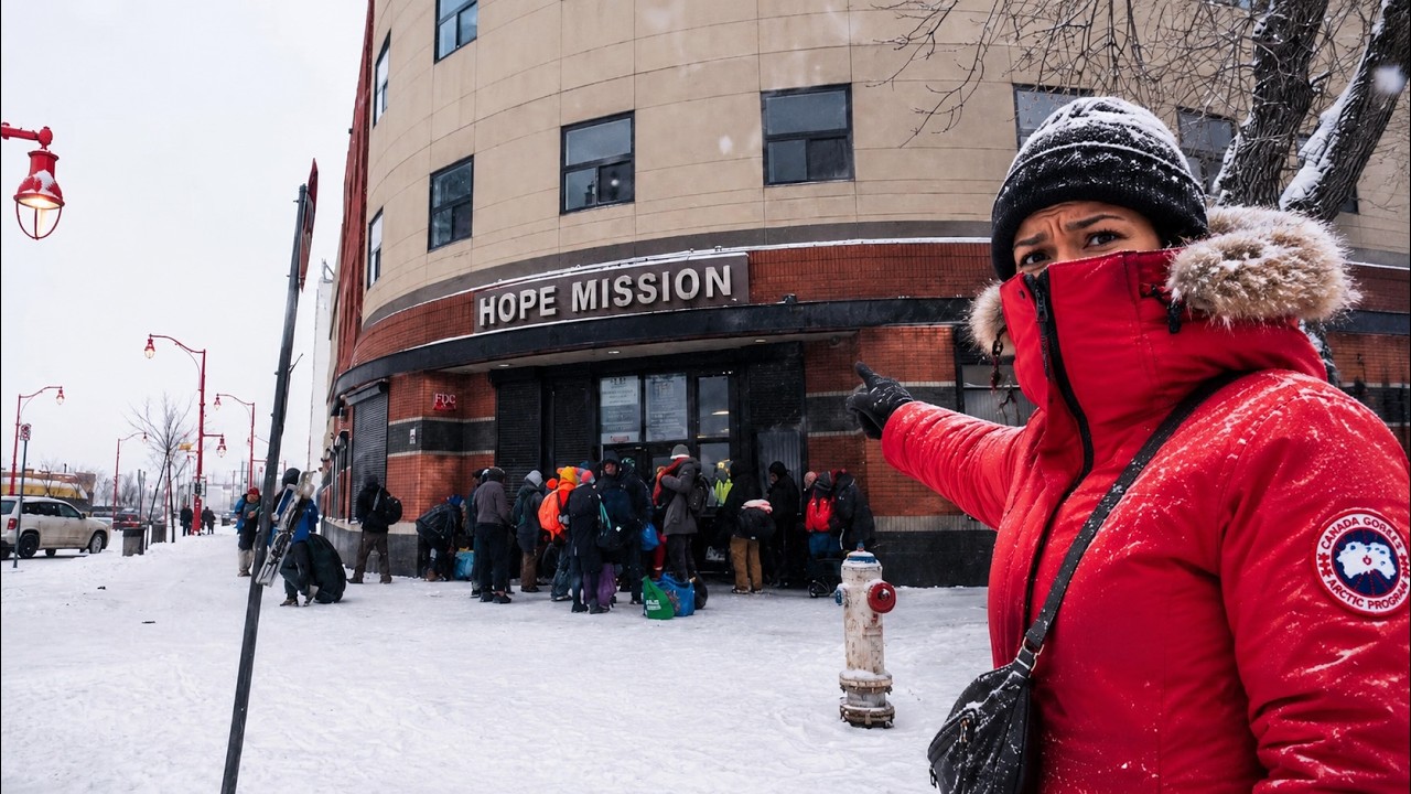 I Spent 24hrs in Downtown Edmonton And It Was HEARTBREAKING!