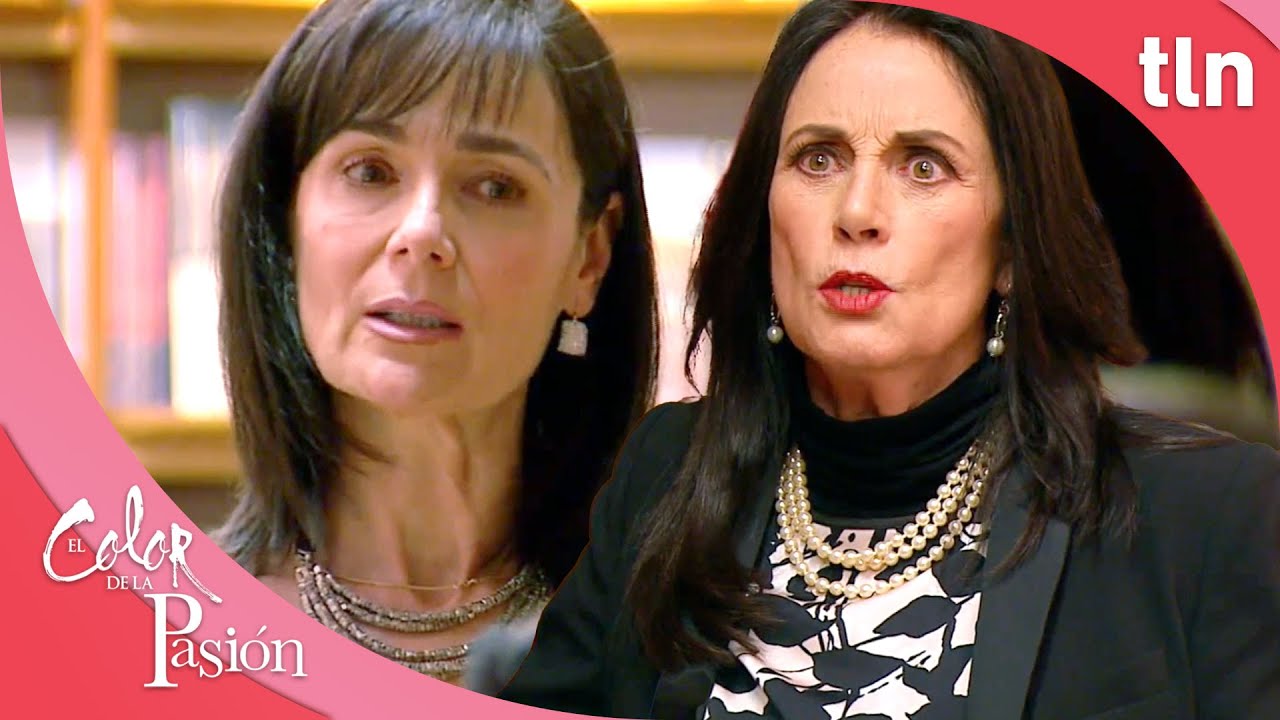 Milagros amenaza a Aida | El color de la pasión 1/2 | Capítulo 111 | tlnovelas