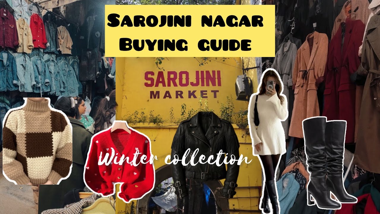 Sarojini nagar winter collection = INSANE 🛍️🔥
