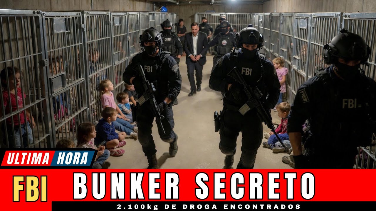 3 MINUTOS: El FBI Asalta un Bunker Secreto en Aspen - 115 Niños Rescatados