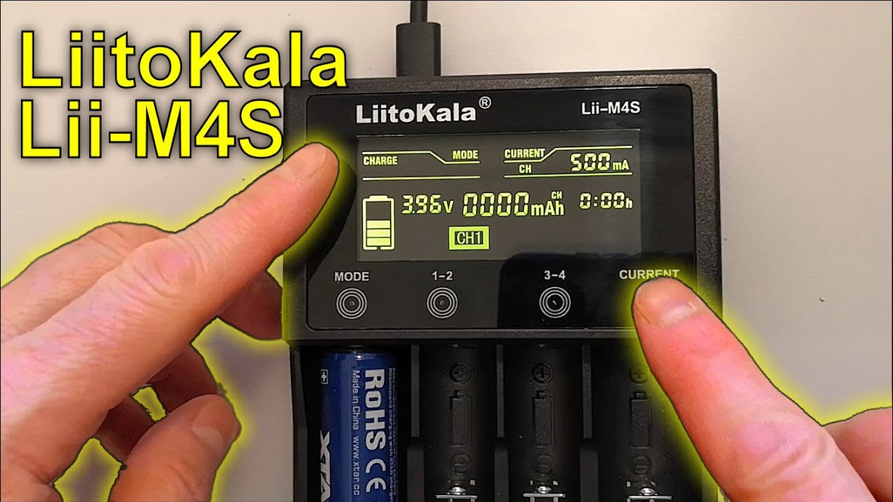 Liitokala Lii-M4S battery charger review