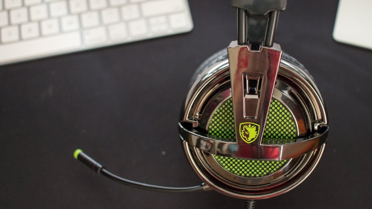 Sades SA-928 Stereo Gaming Headset Review / Test