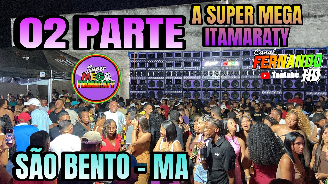 A SUPER MEGA PASSANDO EM SÃO BENTO - MA REGGAE DAS MULHERES - DJ WILLIAN PEDRA & MR ROOTS PARTE 02 