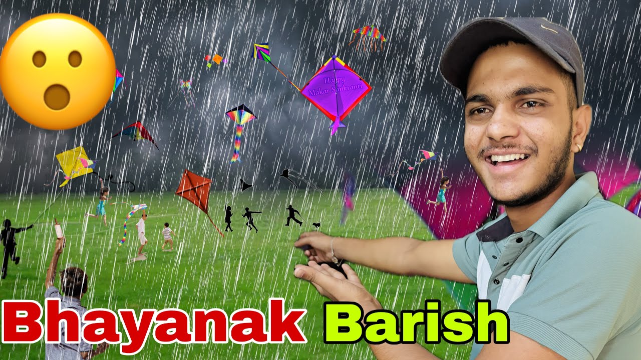 Basant panchami pa bhayanak barish😮