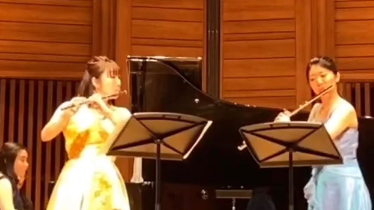 8. J.Andersen - Allegro Militaire op.48 for 2 Flutes and Piano