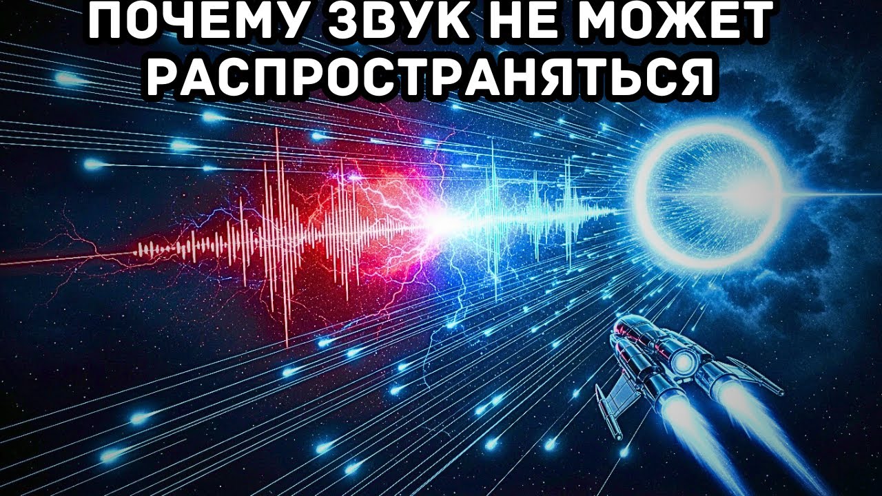 «ТРЕВОЖНО: Почему свет может распространяться в пустом пространстве, а звук — нет?»