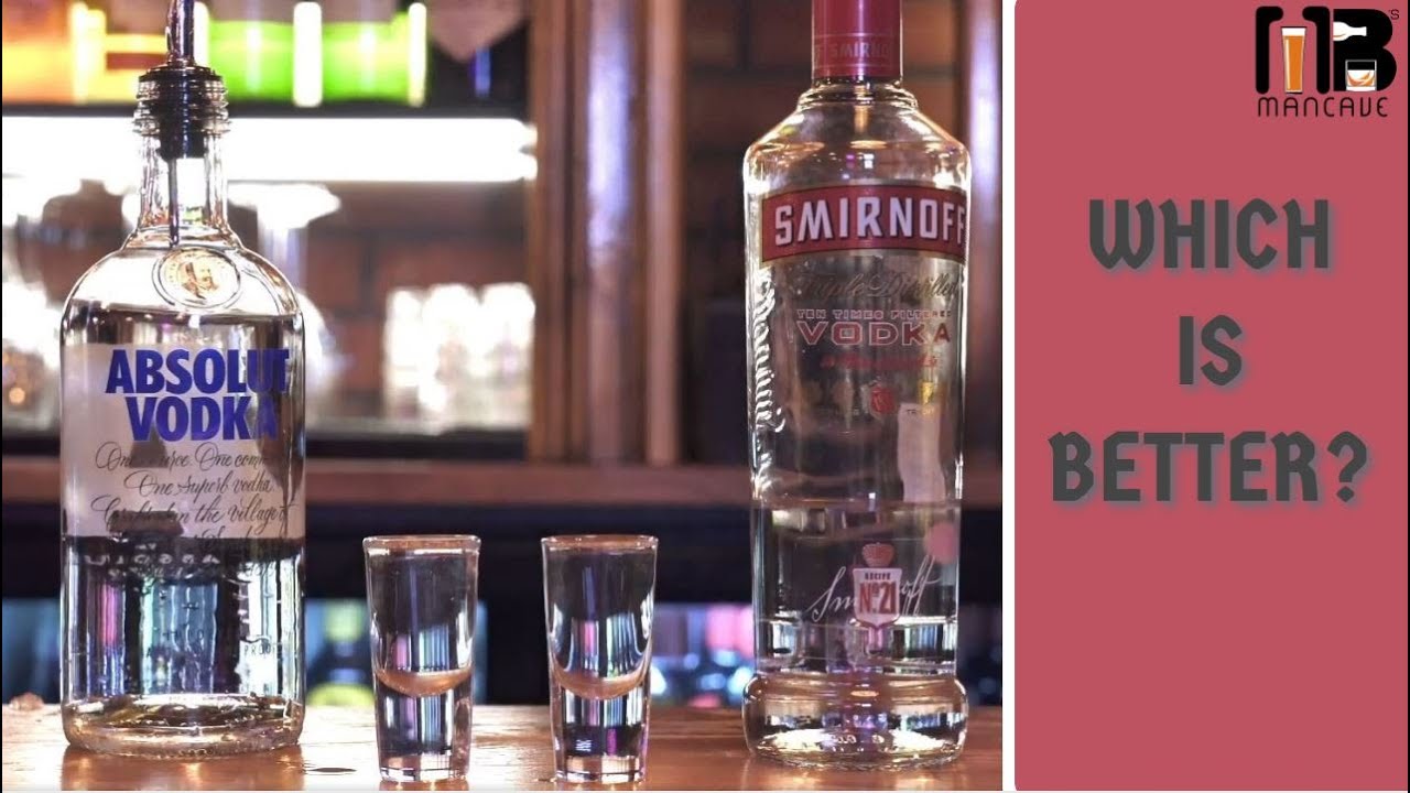 Smirnoff vs Absolut Vodka | #BlindTastings
