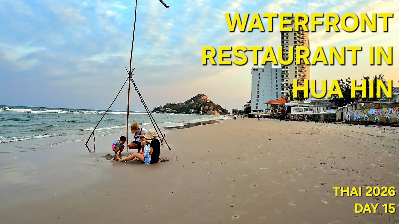 Hua hin, Mum's birthday, viral Cafe, hua hin beach