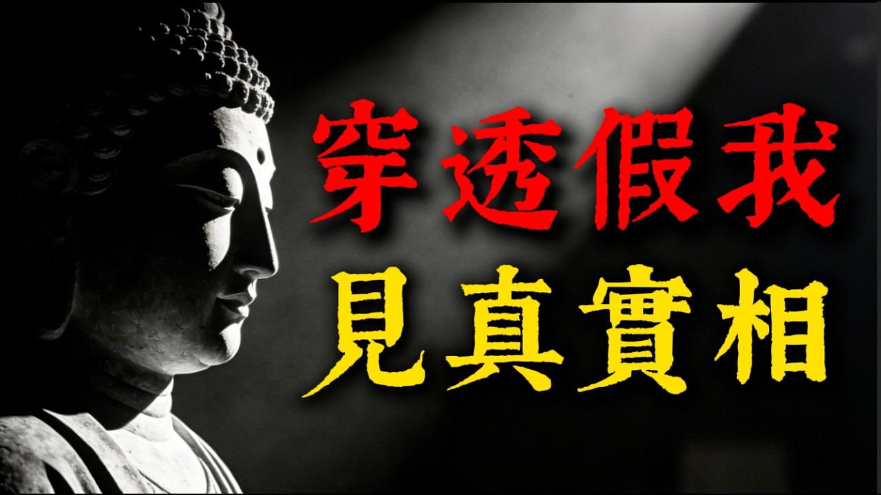《金剛經》揭祕：無我的真諦不在放下，而在看穿 #金剛經 #無我 #佛法 #人生智慧 #自我成長 #佛教 #我執 #放下 #生命真相 #心靈覺醒