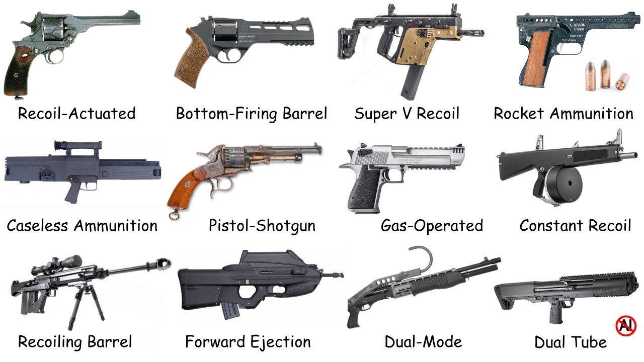 Every Gun With A Strange Mechanism Explained