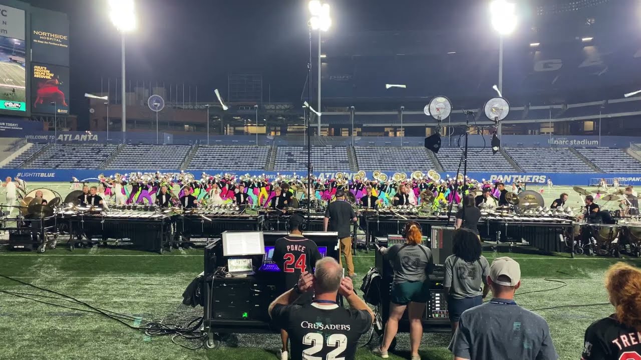 NOT Boston Crusaders 2024 Atlanta 4K 50 Yard Line POV