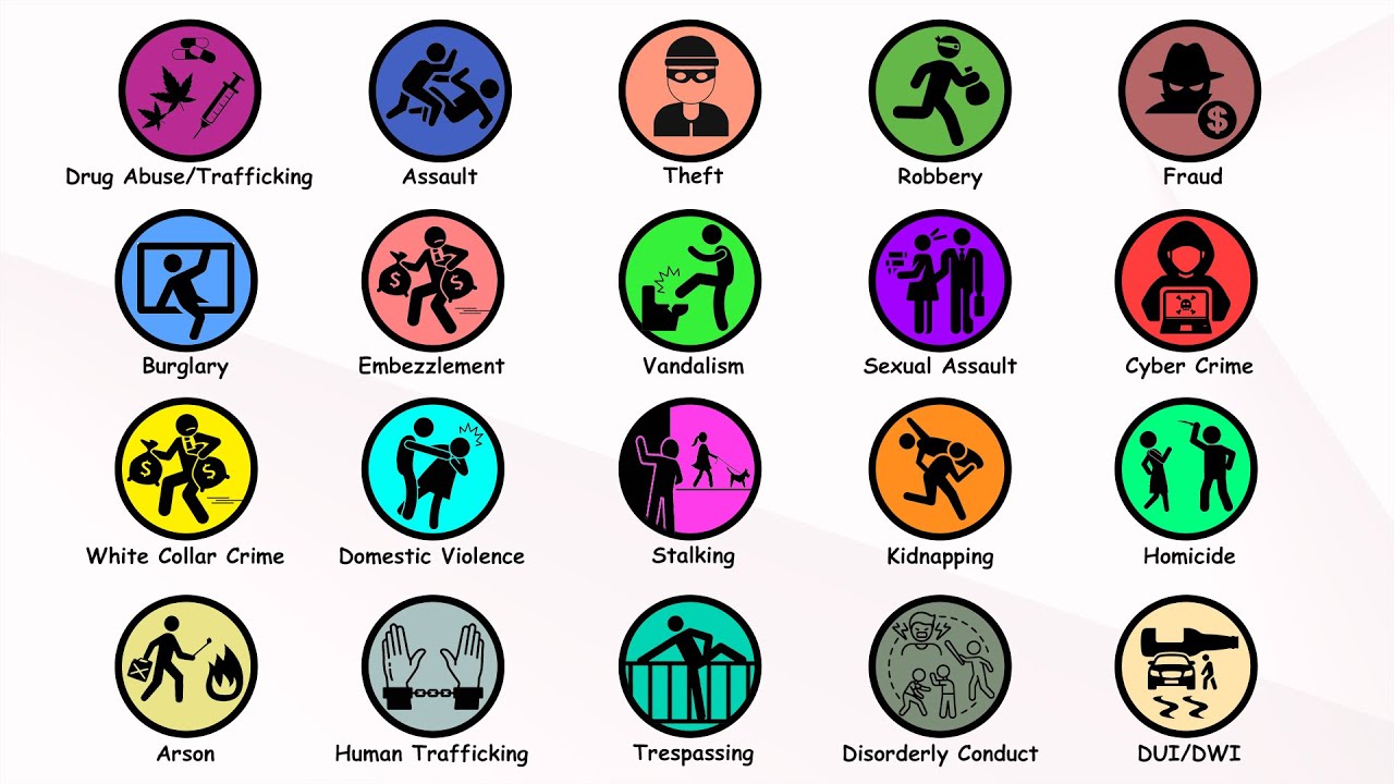 Every Common Crime Explained in 12 Minutes