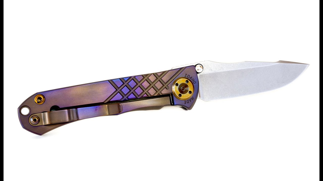 Chris Reeve Umnumzan  - Titan hitzefärben (anodisieren)