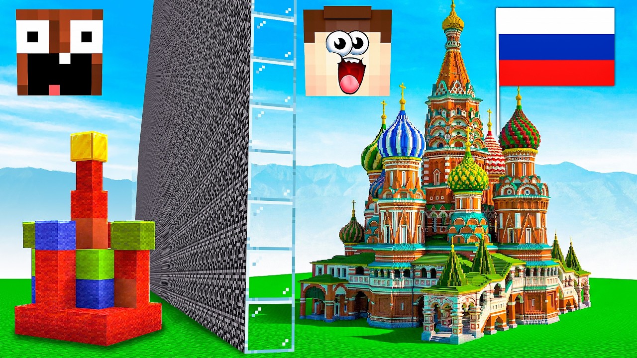 Я ПОСТРОИЛ ЦЕЛЫЙ ГОРОД, ЧТОБЫ ПОБЕДИТЬ ДРУГА!😱 БИТВА ПОСТРОЕК В МАЙНКРАФТ