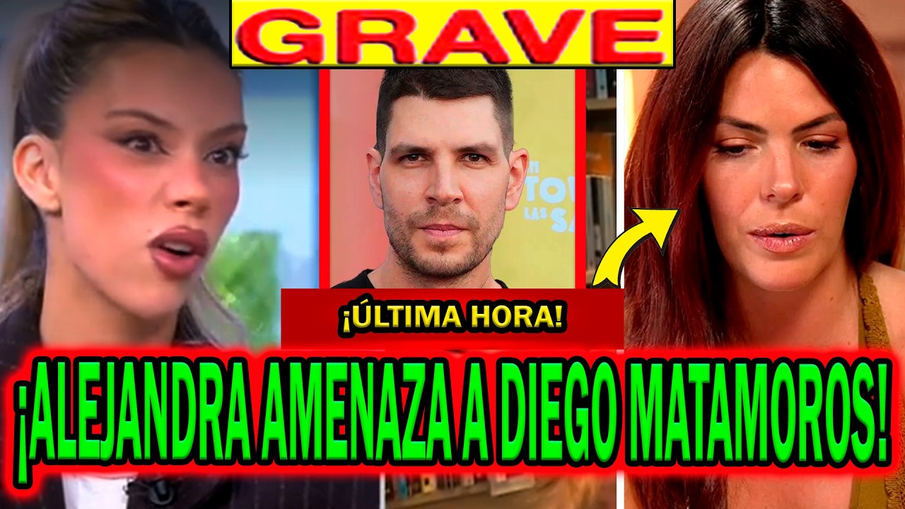 💥EXPLOTA EN DIRECTO! ALEJANDRA RUBIO AMENAZA A DIEGO MATAMOROS POR CARLO COSTANZIA Y LAURA MATAMOROS
