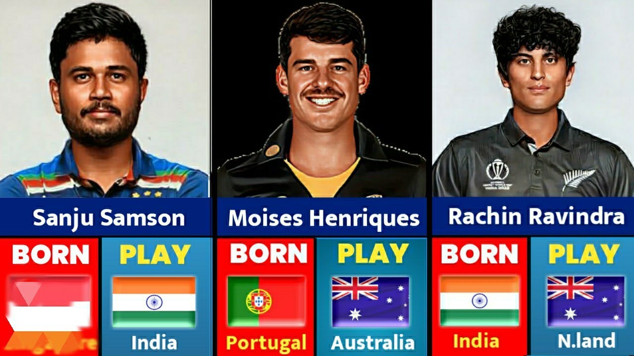 Cricketer's Who Didn't Play For Their County Of Origin/Birth