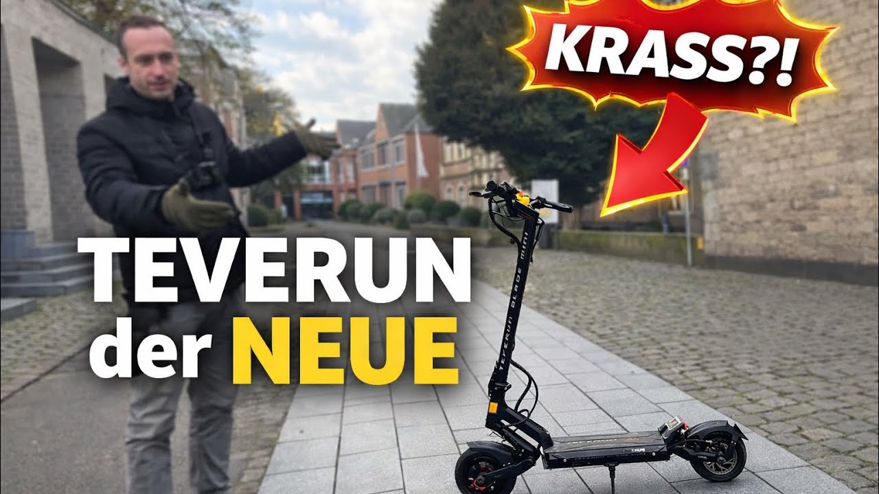 Teverun Blade Mini in der STADT | Was kann der 1400€ Escooter?