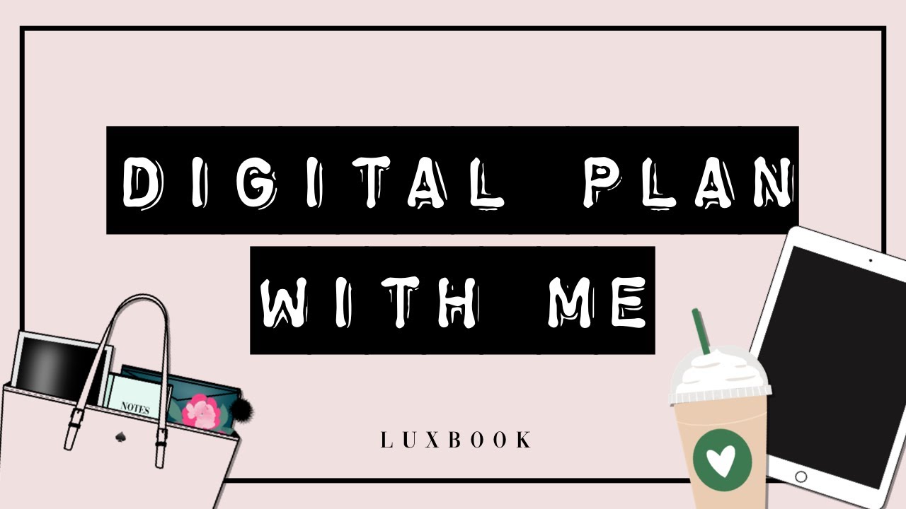 Digital Plan With Me | Digital Planning in Goodnotes | Digital Planning for Beginners