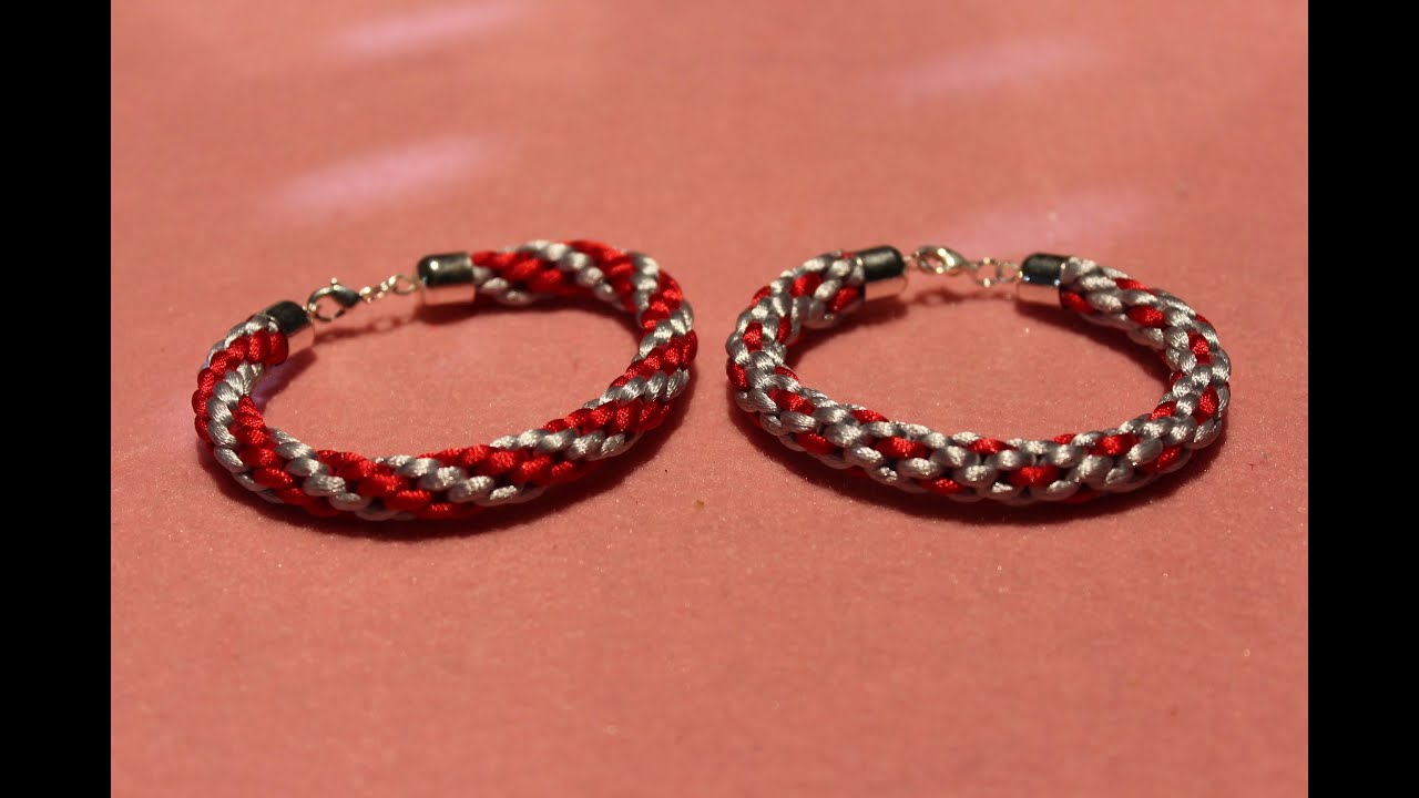 aql como hacer pulsera kumihimo