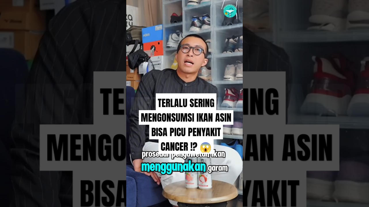 IKAN ASIN BISA MENYEBABKAN CANCER ?!! 😱 #drtirta #serunyabelajar #faktakesehatan #education