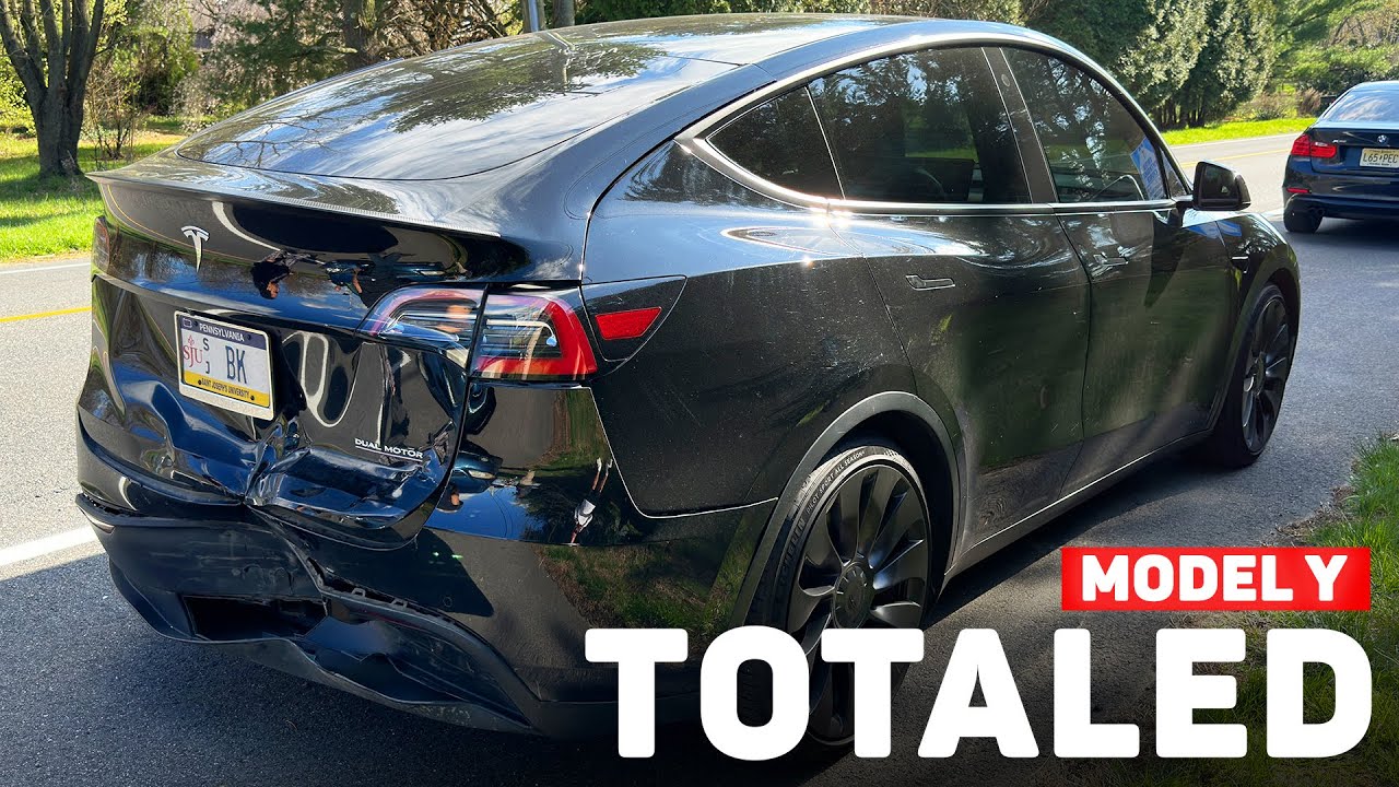 My Tesla Model Y Is Totaled - Here's The Story