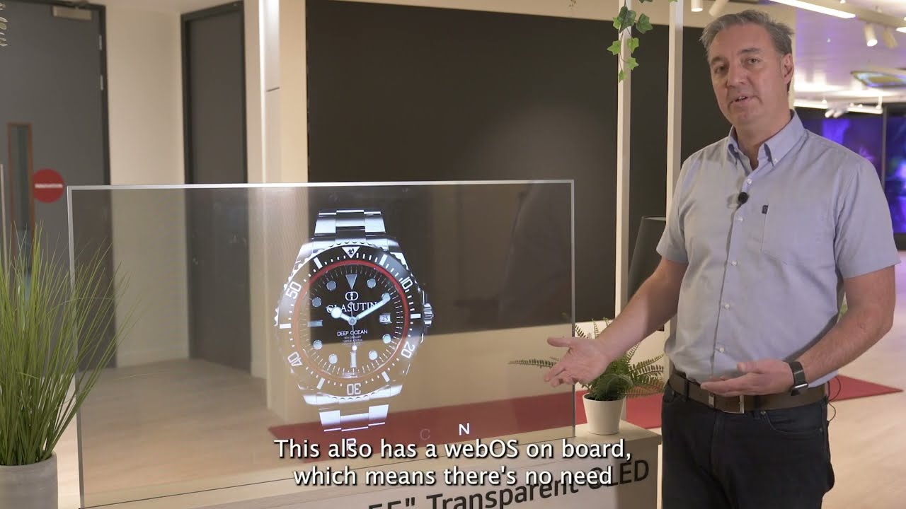 LG UK Information Display Showroom